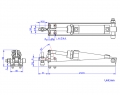 Pneumatic Vertical Toggle Clamps