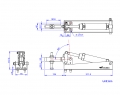 Pneumatic Vertical Toggle Clamps