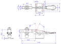 Hold Down Toggle Clamps | Model GH-201-B