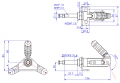 Push Pull Toggle Clamp Nose Mounted