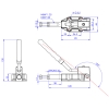 Push Pull Toggle Clamp Heavy Duty