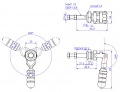 Push Pull Toggle Clamp Nose Mounted