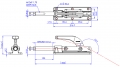 Push Pull Toggle Clamp Flat Base