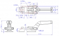 GH-40341-SS Model of Pull Action Latch Clamps