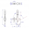 Vertical Toggle Clamp Straight Base All Arm Types