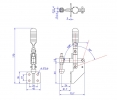 Vertical Toggle Clamp Side Mounting Type