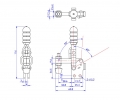 Vertical Toggle Clamp Straight Base All Arm Types