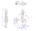 Vertical Toggle Clamp Straight Base All Arm Types