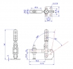 GH-12130-SS Model of Vertical Hold Down Clamps