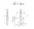 Vertical Toggle Clamp Straight Base All Arm Types