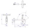 Vertical Toggle Clamp 'T' Handle & Low Profile