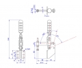 Vertical Toggle Clamp Side Mounting Type