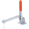 Vertical Toggle Clamp Flat Base Slotted Arm