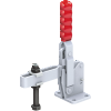 Vertical Toggle Clamp Flat Base Slotted Arm