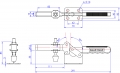 Horizontal Toggle Clamp Flat Base All Arm Types