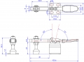 Horizontal Toggle Clamp Flat Base All Arm Types