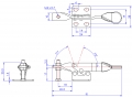 GH-20100 Model of Horizontal Hold Down Clamps