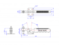 Horizontal Toggle Clamp Flat Base All Arm Types