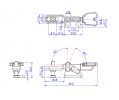 GH-22040 Model of Horizontal Hold Down Clamps