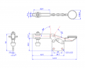 Horizontal Toggle Clamp Straight Base All Arm Types