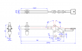 Horizontal Toggle Clamp Straight Base All Arm Types