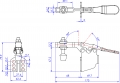 Horizontal Toggle Clamp Side Mounting Type