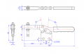 Horizontal Toggle Clamp Straight Base All Arm Types