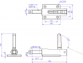 Push Pull Toggle Clamp Flat Base