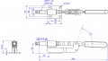 Push Pull Toggle Clamp Low Profile