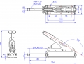 Push Pull Toggle Clamp Flat Base