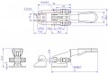 GH-40323-SS Model of Pull Action Latch Clamps