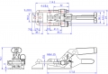 GH-40341-R Model of Pull Action Latch Clamps