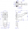 GH-40344 Model of Pull Action Latch Clamps