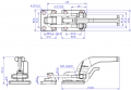 Latch Toggle Clamps Horizontal Versions