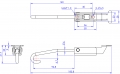 Hook Toggle Clamps (Stainless Steel)