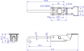 GH-40702 Model of Hook Toggle Clamps