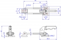 GH-40820-SS Model of Pull Action Latch Clamps