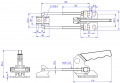 GH-40870 Model of Pull Action Latch Clamps