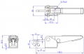 GH-43110 Model of Hook Toggle Clamps