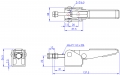 GH-43120 Model of Hook Toggle Clamps