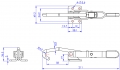 Hook Toggle Clamps (Stainless Steel)