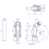 GH-702-D Model of Heavy Duty Toggle Clamps