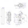 GH-70201 Model of Heavy Duty Toggle Clamps