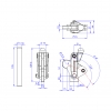 GH-70310 Model of Heavy Duty Toggle Clamps