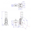 GH-70320-B Model of Heavy Duty Toggle Clamps