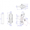 Heavy Duty  Toggle Clamps  Flat Base All Arm Types