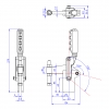 Heavy Duty  Toggle Clamps  Flat Base All Arm Types