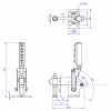 GH-71225 Model of Heavy Duty Toggle Clamps