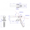 Heavy Duty  Toggle Clamps  Flat Base All Arm Types