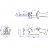 Pneumatic Vertical Toggle Clamps